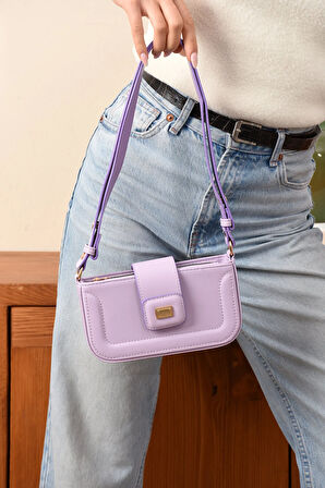 Kadın Şık Tasarımlı Omuzdan Asmalı Ayarlanabilir Kaliteli İşçilikli Çanta