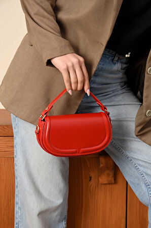 Kadın Omuz Ve El Çantası Sade Şık Tasaramlı Kaliteli Temiz İşçilik Çanta