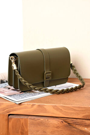 Kadın 2 Bölmeli  Elden Tutmalı Omuzdan Asmalı  Şık Kaliteli Çanta