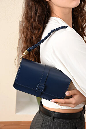 Kadın 2 Bölmeli  Elden Tutmalı Omuzdan Asmalı  Şık Kaliteli Çanta