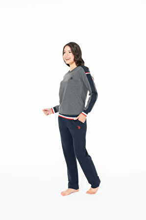 Kadın Pamuklu Lisanslı Pijama Takımı 20116