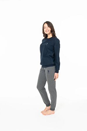 Kadın Pamuklu Lisanslı Pijama Takımı 20125