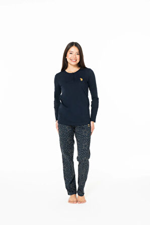 Kadın Pamuklu Lisanslı Pijama Takımı 20161