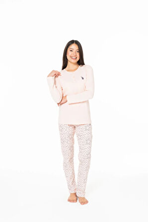 Kadın Pamuklu Lisanslı Pijama Takımı 20161