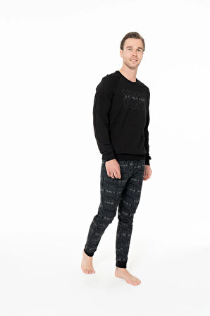 Erkek Kışlık Lisanslı Uzun Kol Pijama Takım 18968