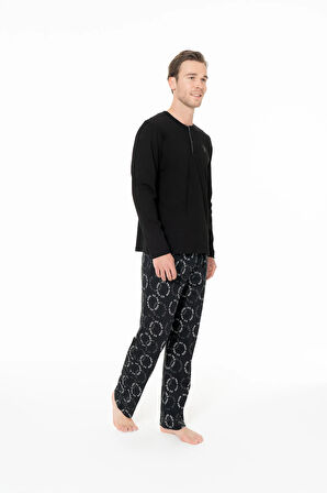 Erkek Kışlık Lisanslı Uzun Kol Pijama Takım 18971