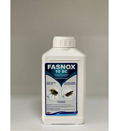 FASNOX 10 SC HAŞERE İLACI 1LT