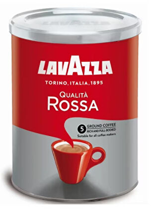 Qualità Rossa Filtre Kahve Teneke Kutu (250gr) x6