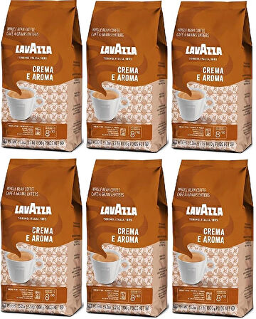 Crema E Aroma Çekirdek Kahve 6 X 1 Kg