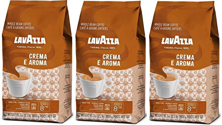 Crema E Aroma Çekirdek Kahve 3 X 1 Kg