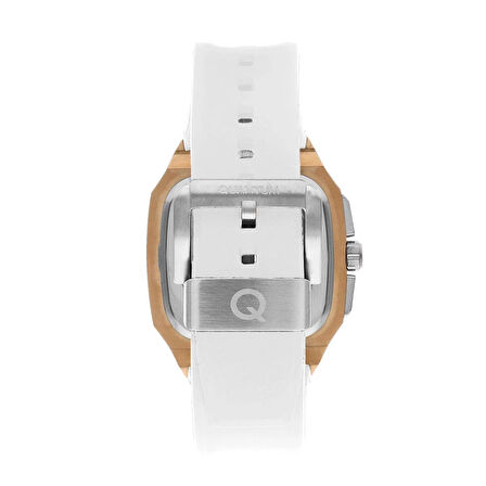 Quantum HNG1033.530 Erkek Kol Saati | Rose Gold Kronograf, Beyaz Kordonlu Özel Tasarım