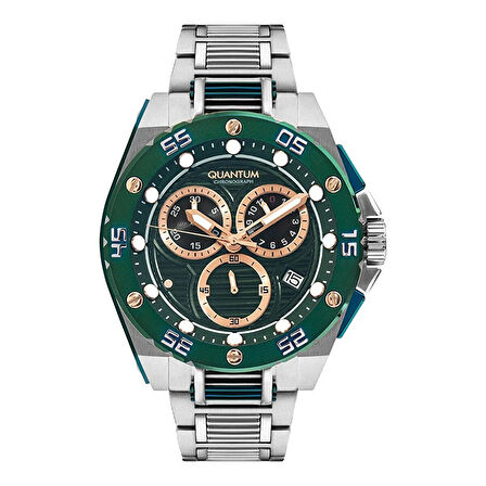 Quantum HNG1062.370 Erkek Kol Saati | 48MM, Chronograph, Safir Cam, 10 ATM