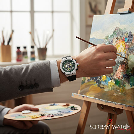 Quantum HNG1083.371 Erkek Kol Saati | 49MM, Safir Cam, Chronograph