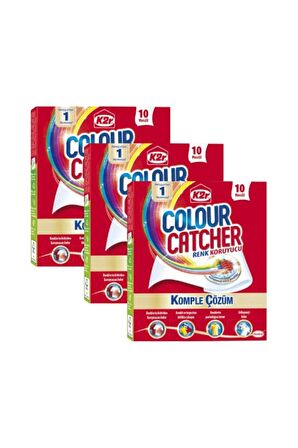 Colour Catcher Renk Koruyucu Mendil 10'lu 3 Paket