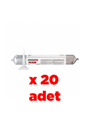 TEROSON PU 8590 Sa600ml Oto Cam Yapıştırıcısı Koli 20 Adet