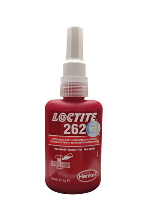LOCTITE 262 - 50ml - Vida Gevşemezlik - Orta-yüksek Mukavemet
