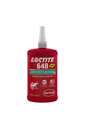LOCTITE 648 250ML Yüksek Mukavemetli Sıkı Geçme Ürünü