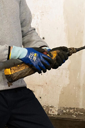 HANVO NKX384 NİTRİL KAPLAMA İŞ ELDİVENİ