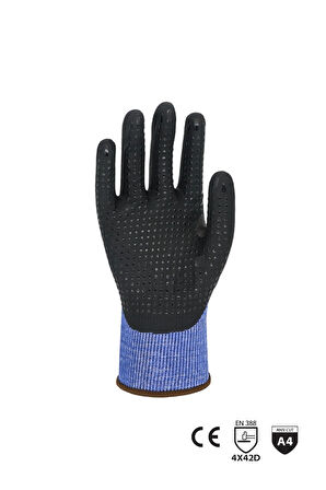 HANVO NY8183Q NİTRİL KAPLAMA ELDİVEN