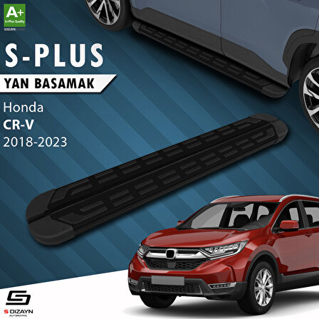 S-Dizayn Honda CR-V 5 S-Plus Siyah Yan Basamak 173 Cm 2018-2023 A+ Kalite