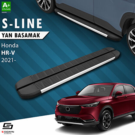 S-Dizayn Honda HR-V 3 S-Line Aluminyum Yan Basamak 173 Cm 2021 Üzeri