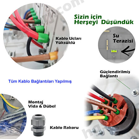 OMNI-BOX Elektrikli Araç Kombinasyon Kutusu 5x32A + 3x32A + 5x16 + 3x16 + 1x16A - Tüm Mobil Şarj İstasyonlarına Tek Çözüm