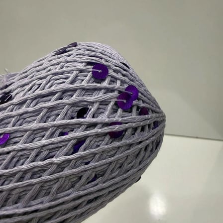 Pullu Pamuk İp (6mm sık pullu, %100 pamuk)
