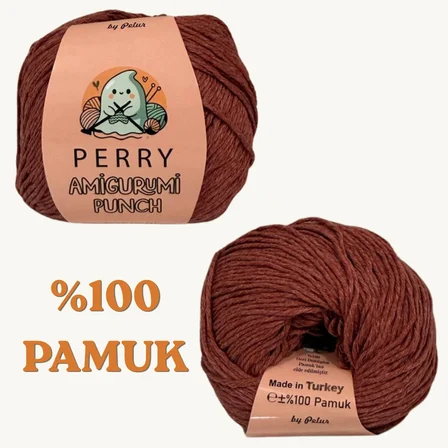 50 gr %100 Pamuk Amigurumi Punch Örgü İpi (5'li Paket)