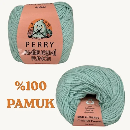 50 gr %100 Pamuk Amigurumi Punch Örgü İpi (5'li Paket)