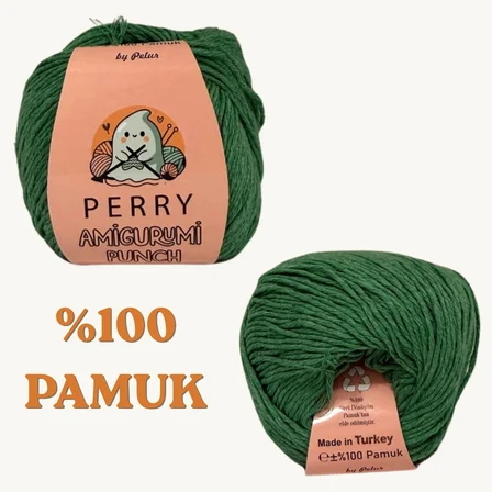 50 gr %100 Pamuk Amigurumi Punch Örgü İpi (5'li Paket)