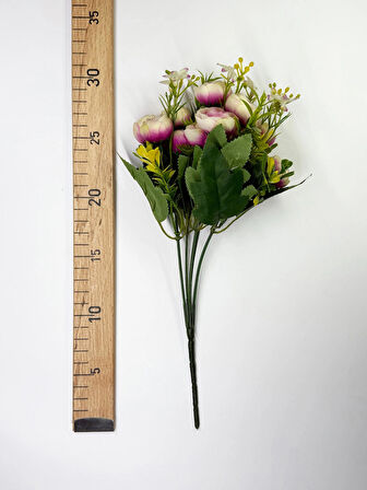 Yapay Çiçek - Mineli Şakayık Küçük Buket - 30cm yükseklik