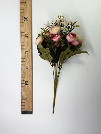 Yapay Çiçek - Mineli Şakayık Küçük Buket - 30cm yükseklik