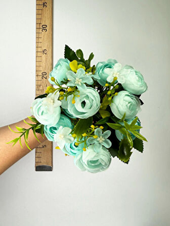 Yapay Çiçek - Mineli Şakayık Küçük Buket - 30cm yükseklik