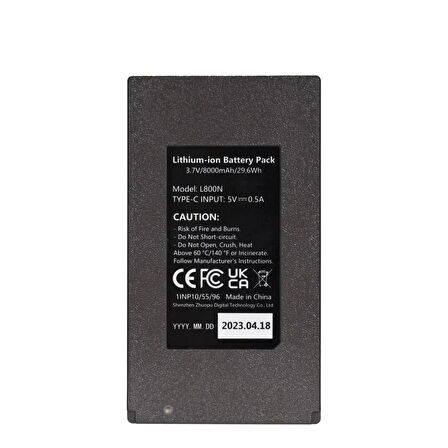 GardePro 8000mAh Şarj Edilebilir Lityum Pil Paketi