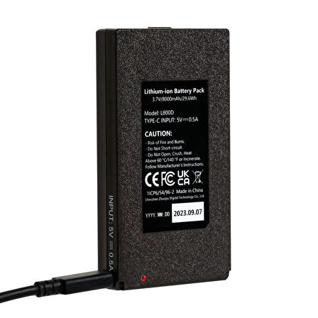 GardePro 8000mAh Şarj Edilebilir Lityum Pil Paketi