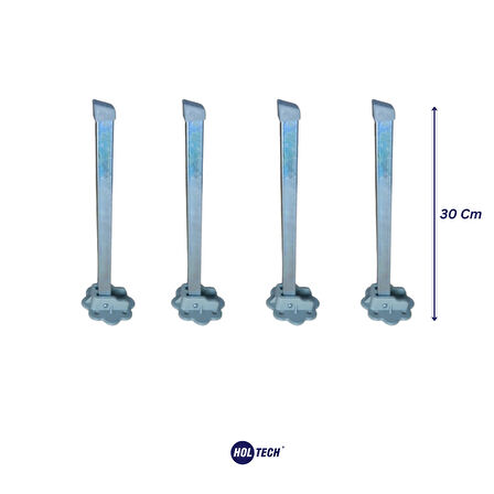 Metal Katlanır Yer Sofrası Ayağı 4 Adet 30 Cm Kaliteli Masa Ayağı Seti