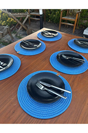 6’lı Yuvarlak Supla Takımı – Kolay Temizlenebilir, Modern Sofralar İçin