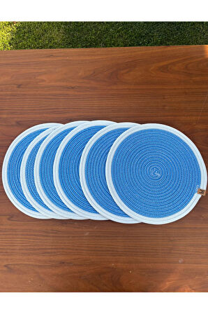 6’lı Yuvarlak Supla Takımı – Kolay Temizlenebilir, Modern Sofralar İçin