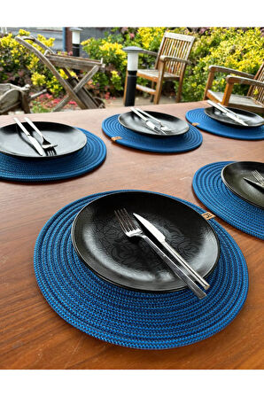 6’lı Yuvarlak Supla Takımı – Kolay Temizlenebilir, Modern Sofralar İçin