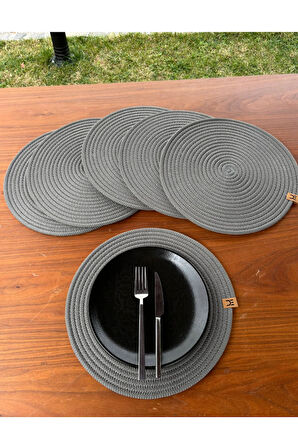 6’lı Yuvarlak Supla Takımı – Kolay Temizlenebilir, Modern Sofralar İçin