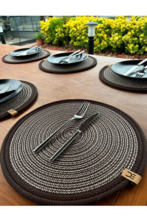 6’lı Yuvarlak Supla Takımı – Kolay Temizlenebilir, Modern Sofralar İçin