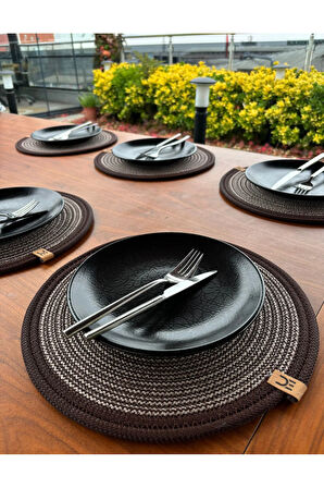 6’lı Yuvarlak Supla Takımı – Kolay Temizlenebilir, Modern Sofralar İçin