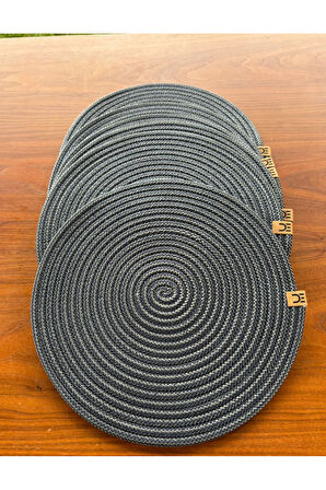 6’lı Yuvarlak Supla Takımı – Kolay Temizlenebilir, Modern Sofralar İçin