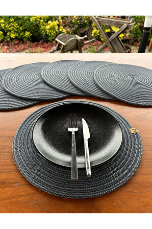 6’lı Yuvarlak Supla Takımı – Kolay Temizlenebilir, Modern Sofralar İçin