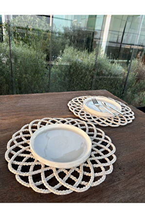 2'li Set Amerikan Servis-Leke Tutmaz 33 x 33 cm