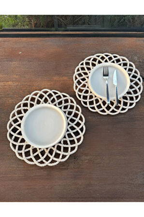 2'li Set Amerikan Servis-Leke Tutmaz 33 x 33 cm