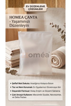 10’lu Fermuarlı Organizer Çanta Seti 30X30 cm – Çok Amaçlı Makyaj, Seyahat ve Düzenleme Çantası