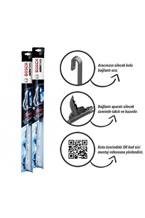 Honda Civic Silecek (2017-2021 FC5) Bosch Aerotwin Retrofit