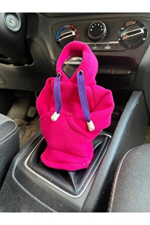 PEMBE Vites Hoodie - Araç Vites Kıyafeti - Vites Poları - Her Araca Uyumlu Vites Hoodie