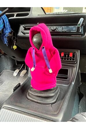 PEMBE Vites Hoodie - Araç Vites Kıyafeti - Vites Poları - Her Araca Uyumlu Vites Hoodie